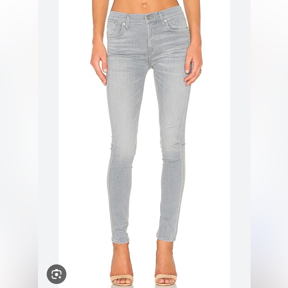 Agolde Sophie High Rise Skinny Gray wash jeans size 28